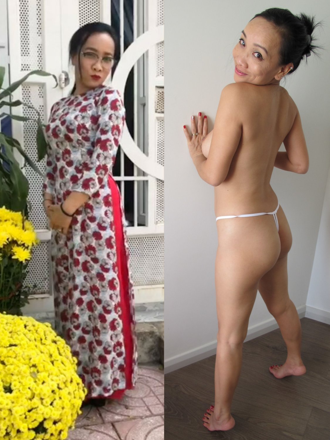 Dressed Undressed Asian Wife Vietnamese #6E87n4vK